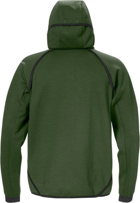 Fristads Hooded Sweat Jacket 7462 DF Army Green
